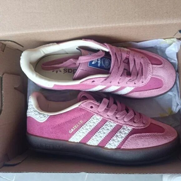 Adidas Gazelle Indoor Bliss Pink Purple - Picture 4 of 5